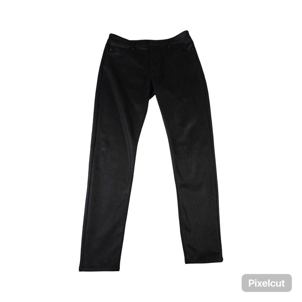 KanCan Pants Womens 13/30 Black High Rise Stretch Dark Wash Slim Fit Streetwear